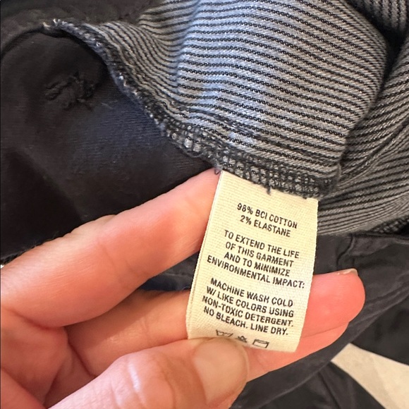 Alex Mill Boy Pleated Chino pant slacks‎ Pants Blue Navy Navy Women's size 8 EUC - Picture 4 of 5